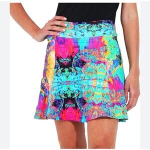 Dona‎ Jo Colorful Tennis Skirt Size 3 (16-20)